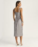 VESTIDO MIDI JACQUARD BOHEME