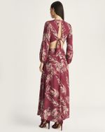 VESTIDO LONGUETE MAXI VIBRAR C/ COSTA NUA