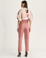 CALÇA FIT COTTON C/ FRUFRU CÓS