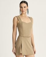 TOP ELASTIC C/ RECORTES