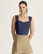 TOP ELASTIC C/ RECORTES