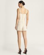 TOP LINHO LINEN C/ DETALHE CRUZADO