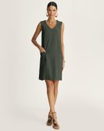 T-DRESS ALFAIATARIA BECKMAN C/ BOLSOS LATERAIS