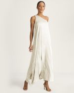 VESTIDO LONGUETE CELINE OMBRO ÚNICO