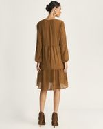 VESTIDO CURTO GAZE BREEZE C/ BORDADO