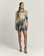 SHORT SAIA TULE TIE DYE COPA