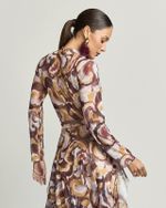 BLUSA DE TULE MANGA LONGA CASHMERE