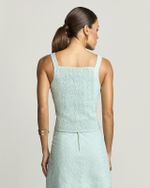 BLUSA CAVA VERÃO CANVAS C/ PASSADOR METAL
