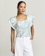BLUSA AJUSTADA FOLIAGE