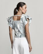T-SHIRT FOLIAGE C/ GOLA