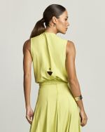 BLUSA CROPPED BOTTEGA C/ ELÁSTICO