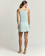 SHORT SAIA BORDADO FLORAL COLOR