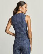 COLETE JEANS COM LYCRA RISCA DE GIZ