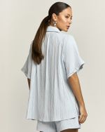 CAMISA OVER SIZE ANARRUGA XADREZ