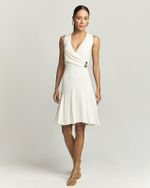 VESTIDO CURTO C/ TRANSPASSE BOTTEGA