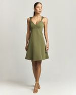 VESTIDO CURTO ELASTIC C/ NESGAS
