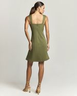 VESTIDO CURTO ELASTIC C/ NESGAS