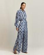 CALÇA PANTALONA PATCHWORK JEANS