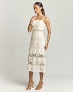 VESTIDO MIDI TRANCOSO C/ PASSAMARIA