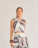 BLUSA AURORA C/ CANALETA OMBRO