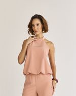 BLUSA GOLA PADRE C/ DETALHE SHINE
