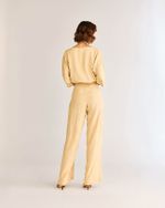 CALÇA C/ ELÁSTICO AURA COM BORDADO