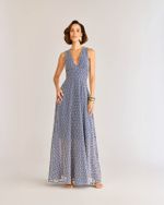VESTIDO LONGUETE BORDADO ISABELLA