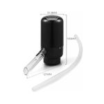 Aerador Dispenser Elétrico Vinho a Pilha Preto Fracalanza