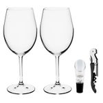 Kit 4 Peças para Vinho Bohemia Authentic Collection Bohemia