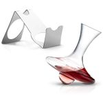 Decanter com Secador Suporte Noé Inox Riva