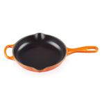Skillet Redonda 23 cm Laranja com Alça Signature Le Creuset