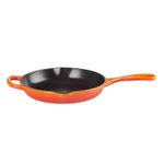 Skillet Redonda 23 cm Laranja com Alça Signature Le Creuset