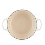 Panela Redonda 24 cm Signature Meringue Le Creuset