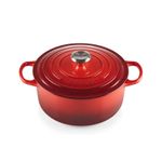 Panela Redonda 24 cm Signature Vermelho Le Creuset