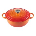 Panela Marmita Signature 26 cm Laranja Le Creuset