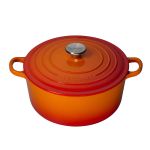 Panela Redonda 18 cm Signature Laranja Le Creuset