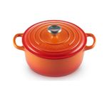 Panela Redonda 20 cm Signature Laranja Le Creuset