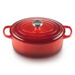 Panela Oval 31 cm Signature Vermelho Le Creuset