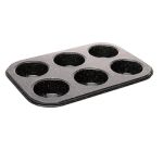 Forma 6 Cupcakes 26,5 cm Antiaderente Granilite Lyor