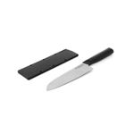 Faca Santoku 18 cm cabo preto KitchenAid