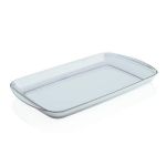 Travessa Luna P Baixa Transparente Tritan Ou