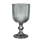 Taça Unitária Cameratta Vidro 365 ml Cinza L'hermitage