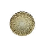 Sousplat 32 cm Creme com Café Dekor Peacock