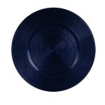 Sousplat de Vidro 33 cm Circlea Preto L'Hermitage