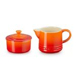 Set Creme 300 ml Açúcar 250 ml Signature Laranja Le Creuset