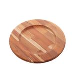 Sousplat Madeira Teca Woodart