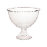 Saladeira Cristal com Pé Pearl 21x19 cm Wolff