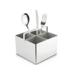 Porta Talher Pisa Inox Riva