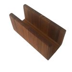 Porta Guardanapos Madeira 15 cm Oeste Wood