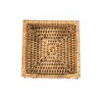 Porta Guardanapos Rattan Paya 18x18 cm Natural Home